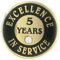 Excellence In Service Pin - 5 years
